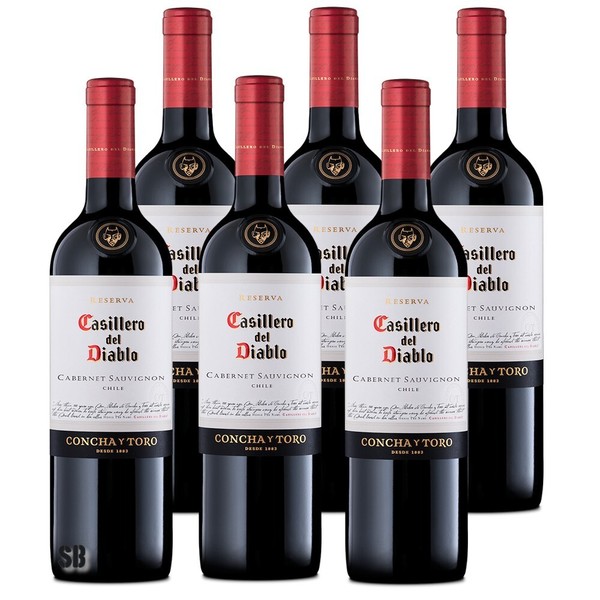 6 X 75Cl Casillero Del Diablo Cabernet Sauvignon Concha Y Toro Chile 13,5 % Vol-image