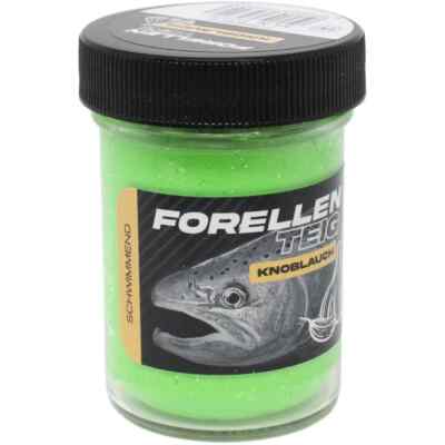 FTM Forellenteig Knoblauch schwimmend Frühlingsgrün