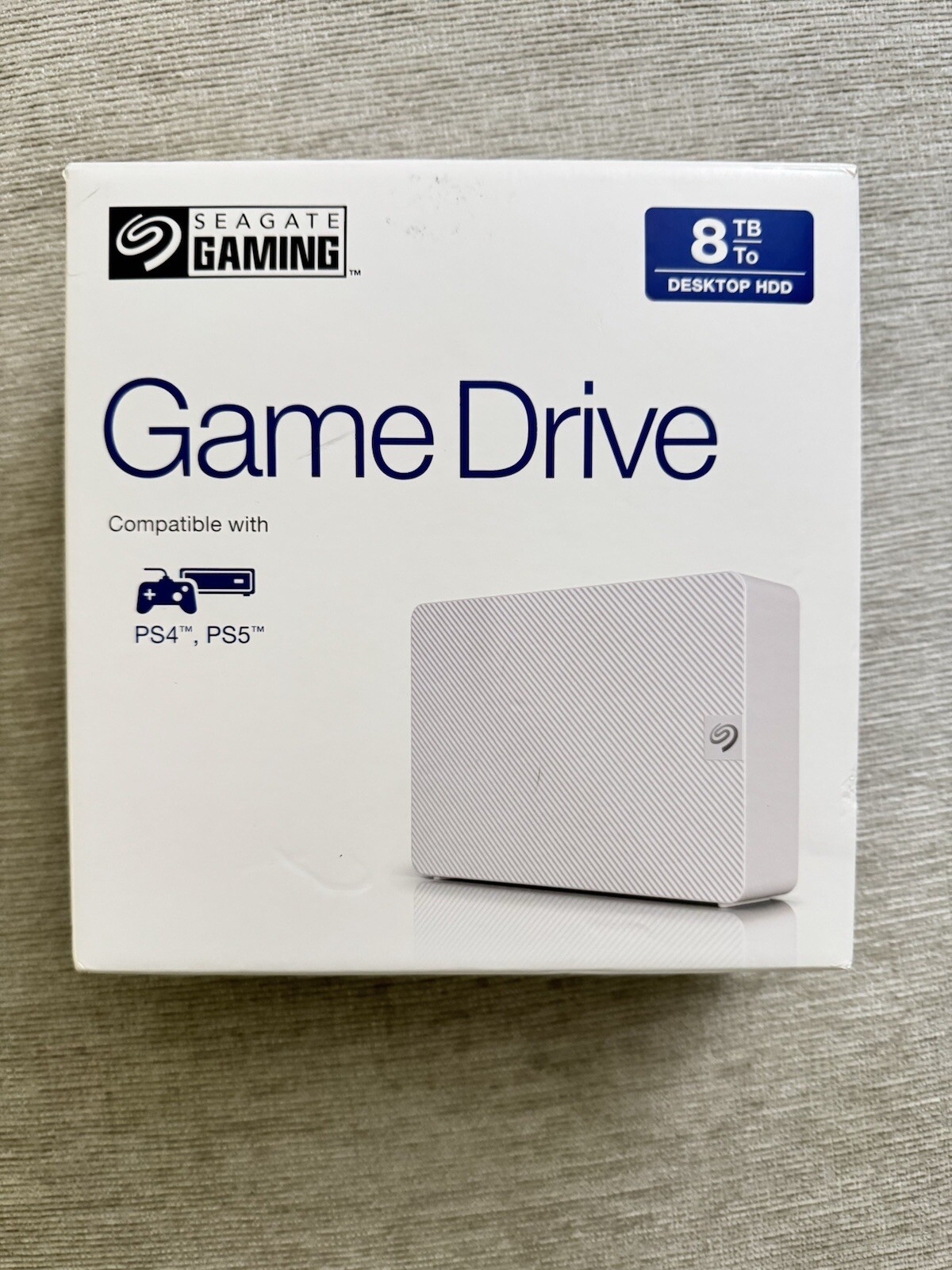 Seagate Game Drive PS4 PS5 8TB External Hard Drive STKP8000404 8 TB NEW-image
