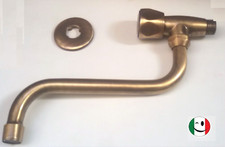 RUBINETTO A SNODO DA ½" - BRONZATO - BRONZO