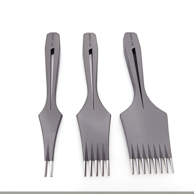 French Style leather Craft Pricking Irons Stitching Lacing Punch Chisel Tool ISV