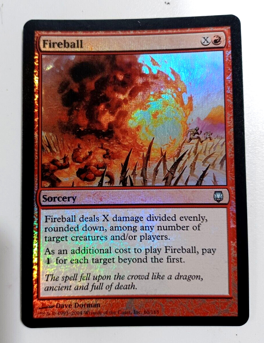 Fireball (Foil) LP - Magic the Gathering -Darksteel (DST) M-584