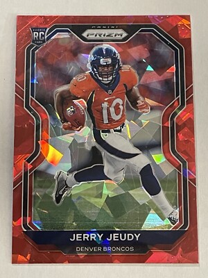 2020 Prizm Red Ice Jerry Jeudy Rookie