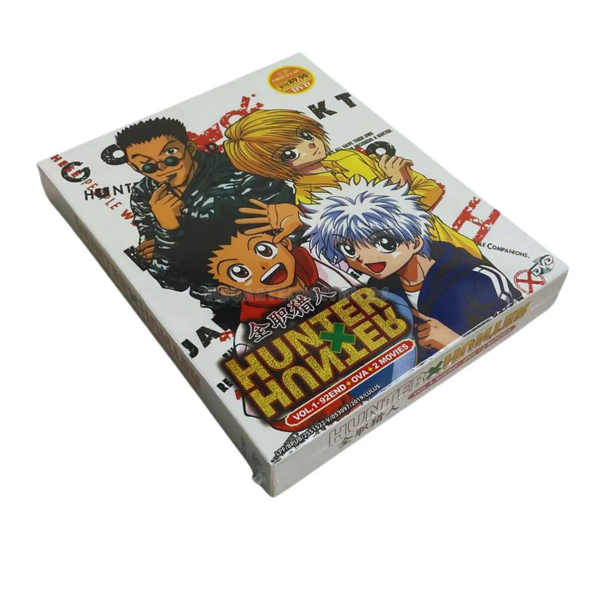 Hunter x Hunter 1999 Complete 92 Episodes + OVA & 2 Movies DVD English Subs