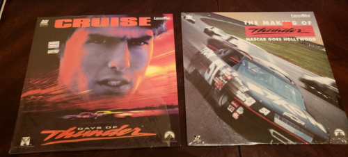 Lot of 2 Laserdiscs DAYS OF THUNDER and Making of - NASCAR GOES HOLLYWOOD K1 - Imagen 1 de 17