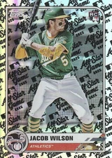 2025 Topps All-Star Game Jacob Wilson RC Rookie Logo Rainbow Foil