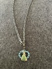 New Charm It Disney Princess Blue Heart Girls Necklace — photo 7