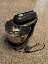 Black Stand Mixer 6 Speed Quest 3 Litre Stainless Steel Bowl Dough Hook Gift