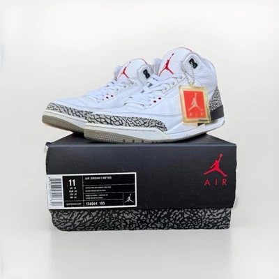 Size 11 - Jordan 3 Retro White Cement 2011 - image 1 of 4