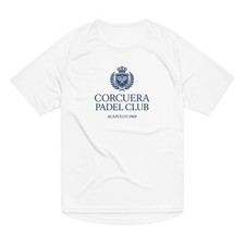Mens Padel Tennis Club  Player  T-shirt  By Corcuera Padel Club,  Medium