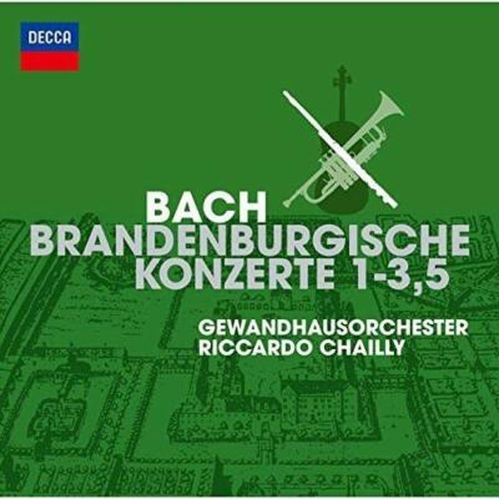 RICCARDO CHAILLY-BACH: BRANDENBURG CONCERTOS NOS.1-3 & 5-JAPAN SHM-CD