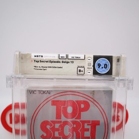NES Nintendo TOP SECRET EPISODE: GOLGO 13 - WATA GRADED 9.0 B+! NEW & Sealed!