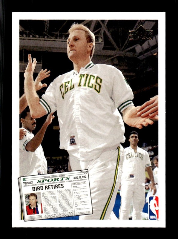 1992-93 Upper Deck Larry Bird / Magic Johnson #SP1
