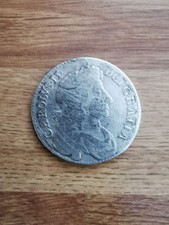 King Charles II 1676 Silver Half crown Coin