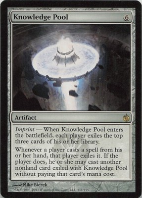 Knowledge Pool R Mirrodin Besieged 111 LP MTG
