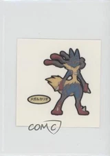 Mega Lucario (Set 138) Japanese Daiichi Pokemon Bread Deco Chara Stickers 0cp0