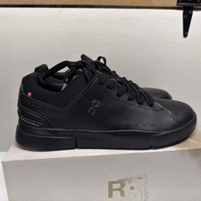 On Running Cloud THE ROGER Advantage Black/Black  Tennis Shoes Men's 12