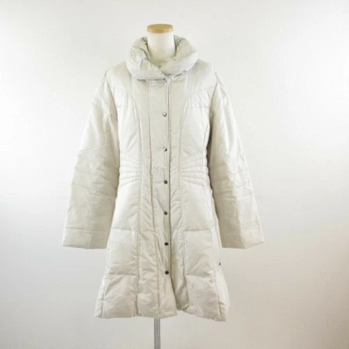 OFF WHITE Piumino Kaoline DEPUIS 1967 KAORYINU lunghezza media manica lunga bianco sporco usa