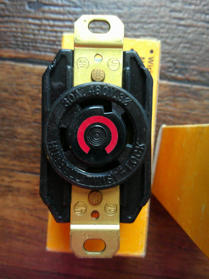 (1) **NEW** HUBBELL HBL 2730 Twist-Lock Receptacle | eBay