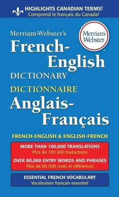Merriam-Webster's French-English Dictionary | Merriam-Webster | Englisch | Buch