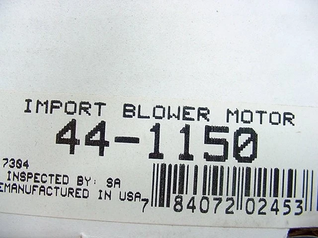 Ventilador soplador HVAC remanufacturado motor calentador aire acondicionado para aire acondicionado Chevy Sprint 85 86 87 88 Foto 3 de 3