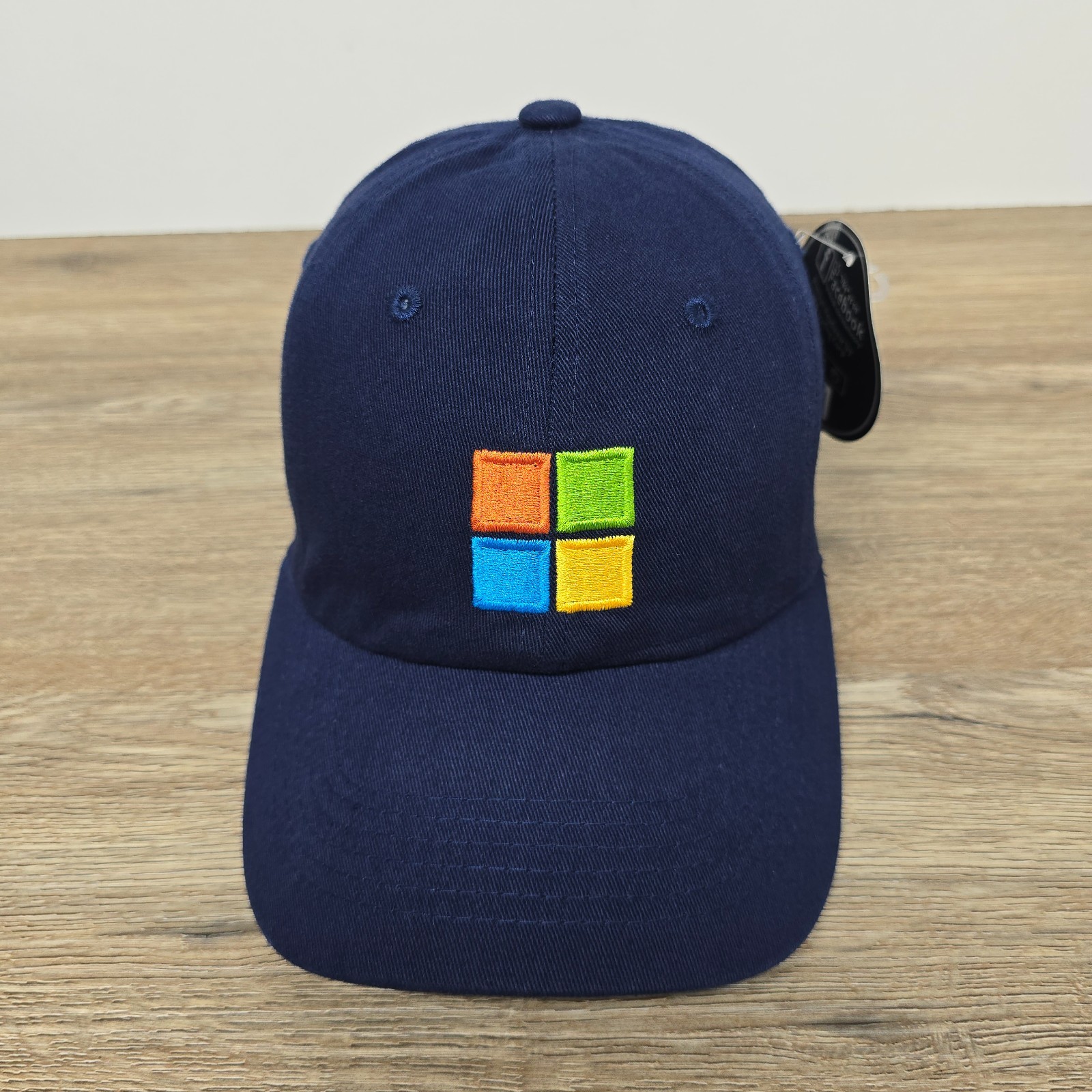 Microsoft Windows Hat NWT Blue Adjustable Cap OSF… - image 2
