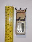 Vtg 1963 Ford Galaxie 500 Car Vehicle Front Fender Emblem Logo Badge C3AB 16C178