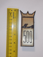 Vtg 1963 Ford Galaxie 500 Car Vehicle Front Fender Emblem Logo Badge C3ab-16c178