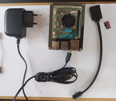 Raspberry Pi 4 4GB Set   Komplett mit Zubehör & 32GB SD Karte   Top Zustand