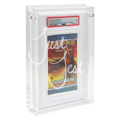 Magnetic Acrylic  Protective Case for PSA Graded Booster Packs