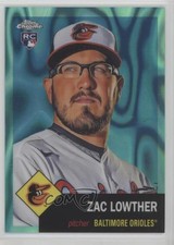 2022 Topps Chrome Platinum Anniversary Aqua Lava Refractor /299 Zac Lowther 19h4