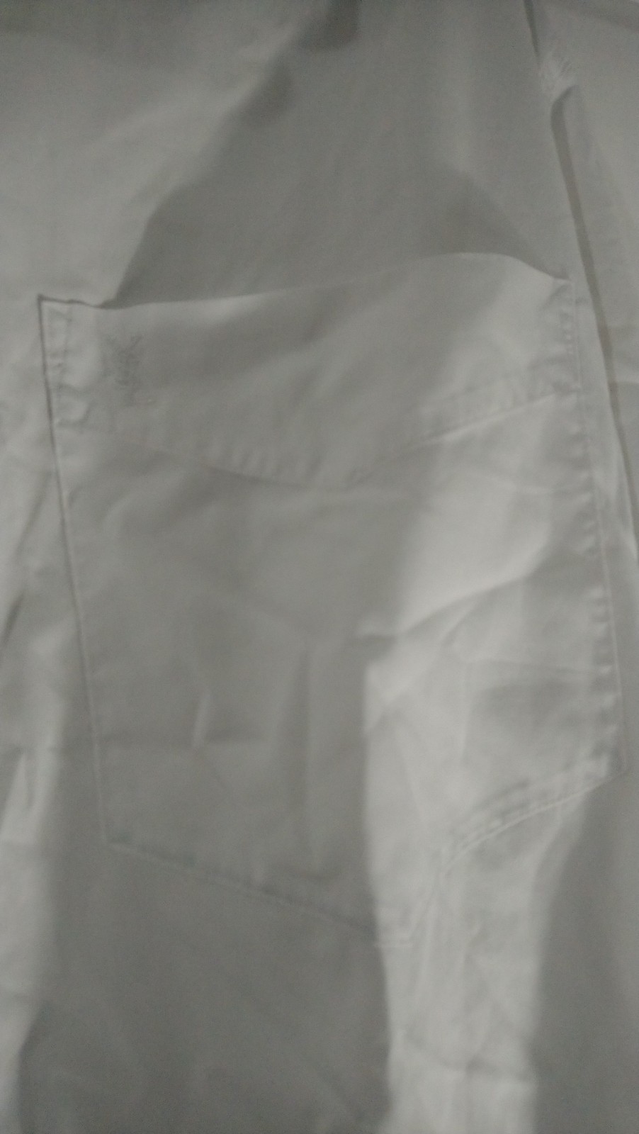 camicia uomo vintage ysl (yves saint laurent) bianca ottime condizioni taglia xl 43