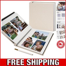 Large Photo Album Self Adhesive for 4x6 5x7 8x10 Pictures Scrapbook Album DIY...