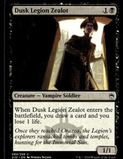 2018 Masters 25 Dusk Legion Zealot Masters/Common #89