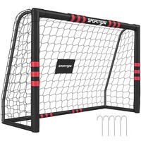FußBalltor FüR Garten Robustes Outdoor Tor Mit Tornetz Polsterung, 1,8 X 1,2 M