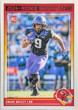 2024 Score #394 Emani Bailey Kansas City Chiefs