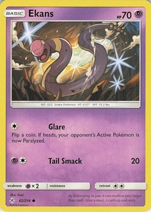 Ekans 62/214 Sun & Moon Unbroken Bonds Common