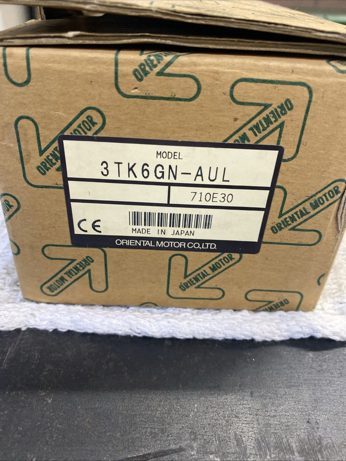 ORIENTAL MOTOR TORQUE MOTOR  CO.3TK6GN-AUL