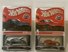Set of 2 RLC 1993 Mazda RX-7 R1 Red Line Club Spectraflame Red and Blue Cars