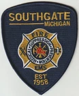 Southgate MI Fire EMS patch shipped from Australia