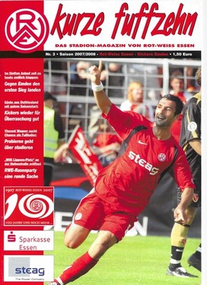 Stadium booklet - Rot-Weiss Essen vs Kickers Emden - 2007/2008