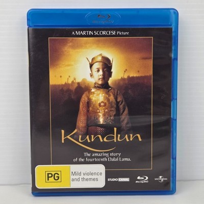 Kundun Blu-Ray Movie 1997 Dir. Martin Scorsese Epic Bio Drama Dalai Lama Reg B