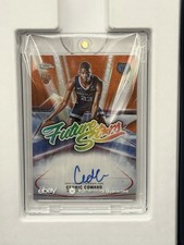 2025-2026 TOPPS CHROME /25 CEDRIC COWARD FUTURE STARS ROOKIE AUTO ORANGE FS-CC