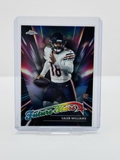 2024 Topps Chrome Football CALEB WILLIAMS Future Stars Refractor Rookie Card 🔥
