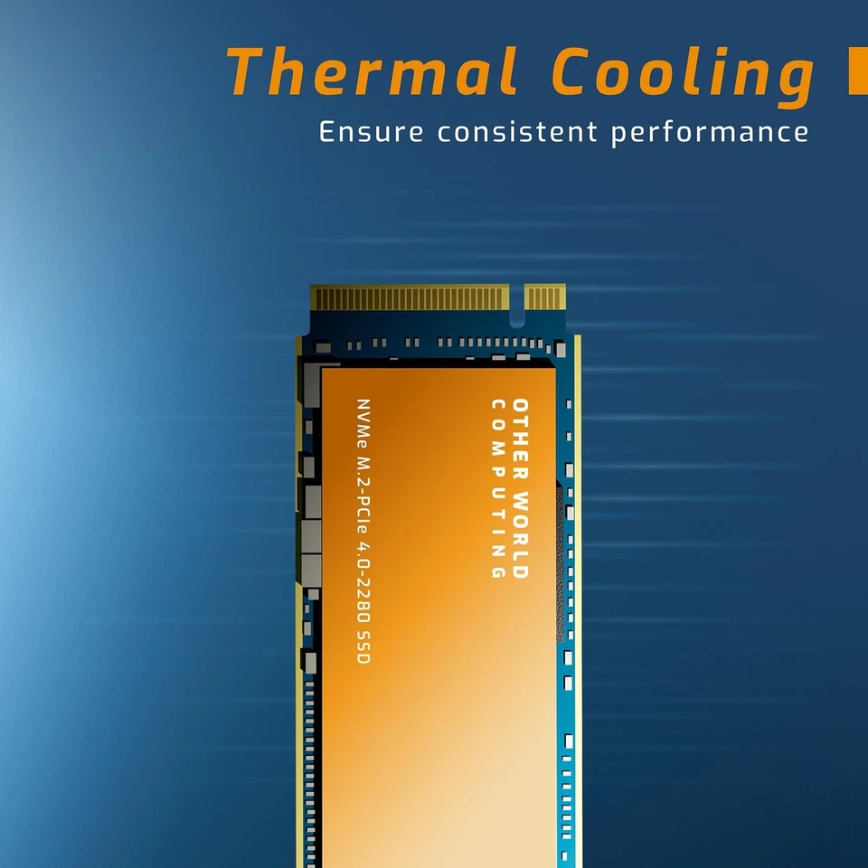 OWC 2TB Aura Ultra Pro IV PCIe 4.0 NVMe SSD for Lenovo ThinkCentre M80q Gen 3 - Image 4 of 4