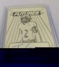 2024 Leaf Vivid Football Black Plate 1/1 Futures Jalewis Solomon Rookie Auto RC