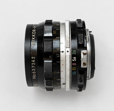 Nikon NIKKOR-H Auto 28mm f/3.5 Non-AI Vintage Objectif Lens Untested - Photo 1/4