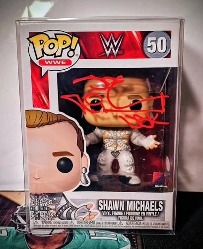 WWE Shawn Michaels Signed #50 Funko Pop! Autographed JSA AUTHENTICATION