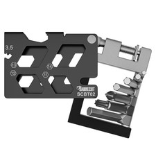 SabreCut 21 in 1 Strumento Bici Pieghevole - Multiutensile Compatto per Ciclismo