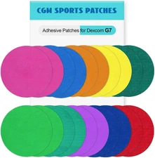 20Pack Adhesive Patches for G7, Premium Waterproof Flexible & Breathable Full Co